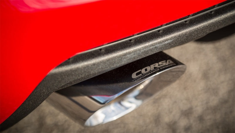Corsa 10-15 Chevrolet Camaro SS 6.2L V8 Manual Polished Xtreme 3in Cat-Back - Black Ops Auto Works