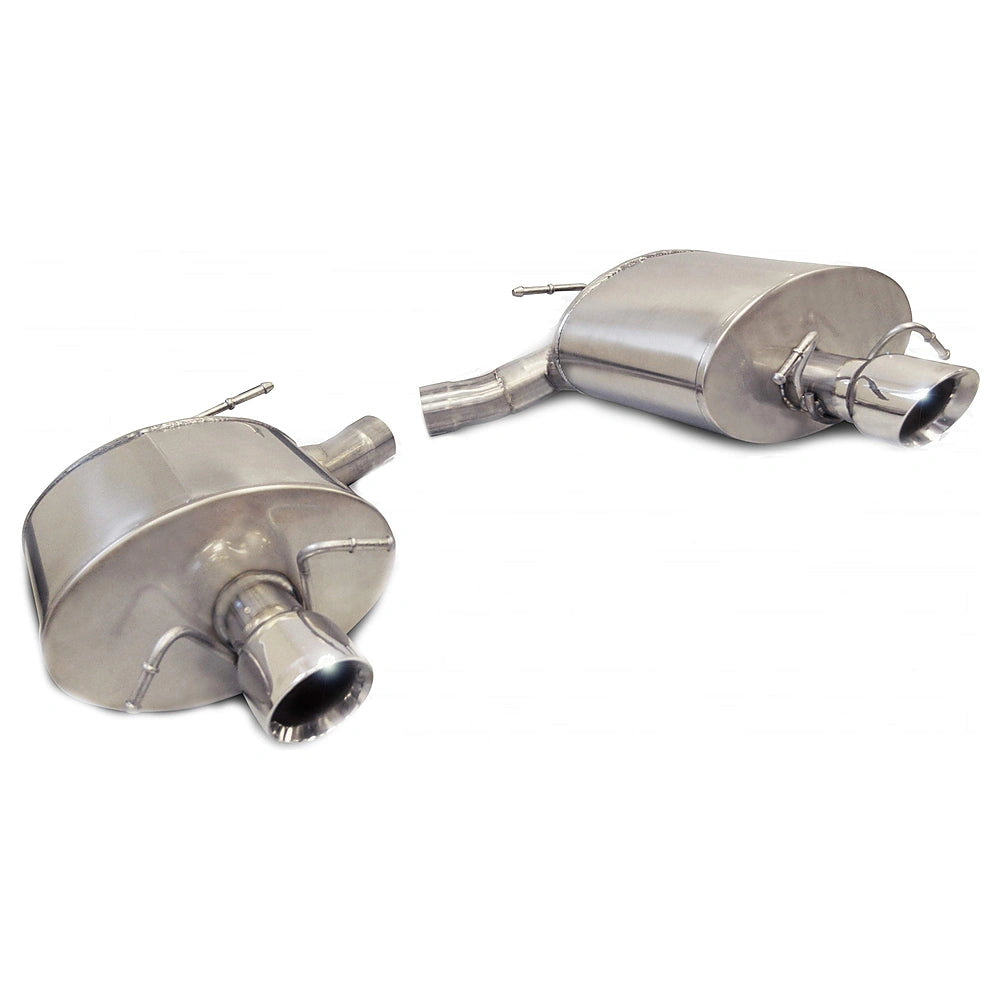 Corsa 11-13 Cadillac CTS Wagon V 6.2L V8 Polished Sport Axle-Back Exhaust - CORSA Performance 14948