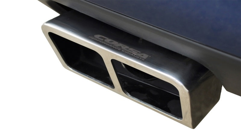 Corsa 11-13 Dodge Challenger SRT-8 6.4L V8 Auto Polished Xtreme Cat-Back Exhaust - Black Ops Auto Works