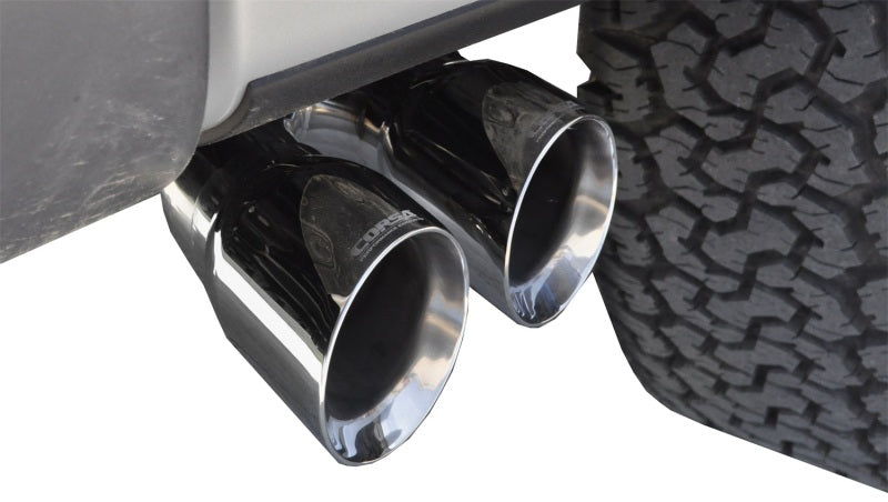 Corsa 11-13 Ford F-150 Raptor 6.2L V8 145in Wheelbase Polished Xtreme Cat-Back Exhaust - Black Ops Auto Works