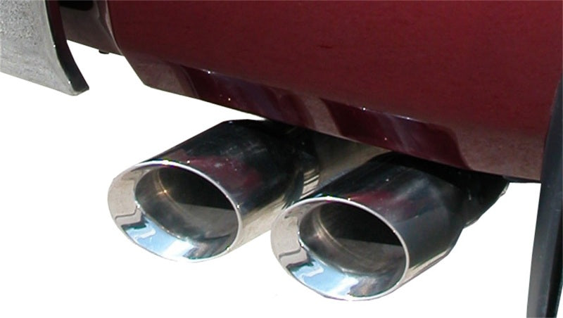 Corsa 11-14 Toyota Tundra Double Cab/Crew Max 5.7L V8 Polished Sport Cat-Back Exhaust - Black Ops Auto Works