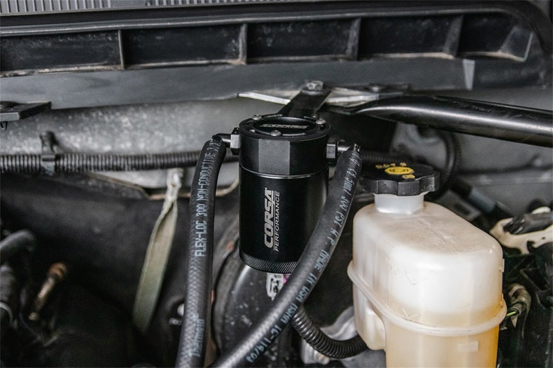 Corsa 14-19 GM Silverado/Sierra/Tahoe/Yukon/Suburban/Yukon XL/Escalade (5.3L V8) Catch Can - Black Ops Auto Works