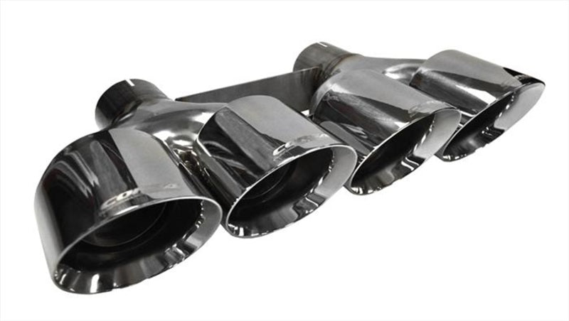 Corsa 14 Chevy Corvette C7 Stainless Steel Exhaust Tip Kit - Black Ops Auto Works