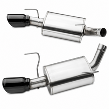 Load image into Gallery viewer, CORSA 14311BLK black Sport axle-back exhaust for 2005-2010 Ford Mustang GT and Shelby GT500