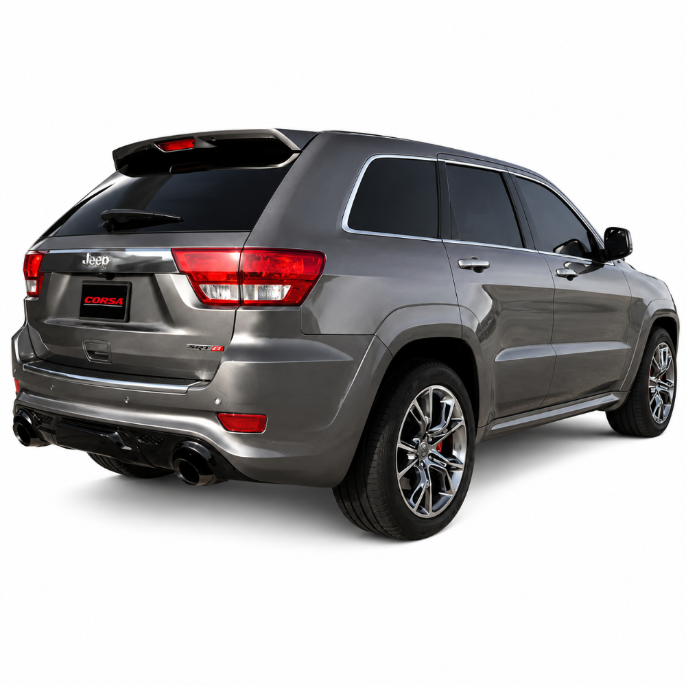 CORSA 14466BLK Sport cat-back exhaust for 2012-2021 Jeep Grand Cherokee SRT 6.4L