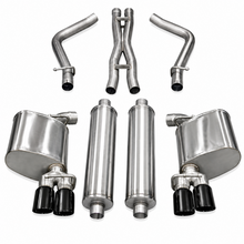 Load image into Gallery viewer, CORSA 14522BLK Xtreme cat-back exhaust with black tips for 2011-2014 Dodge Charger R/T 5.7L HEMI