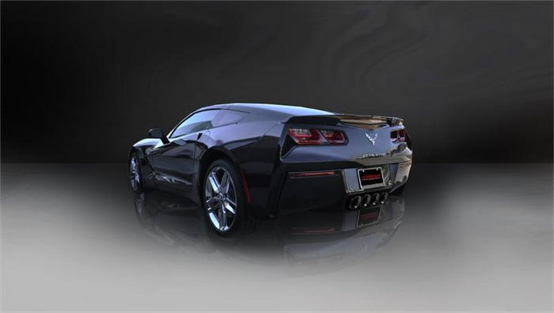 Corsa 15-15 Chevrolet Corvette 6.2L V8 Quad 45in Polished Black Pro-Series Tip Kit - Black Ops Auto Works