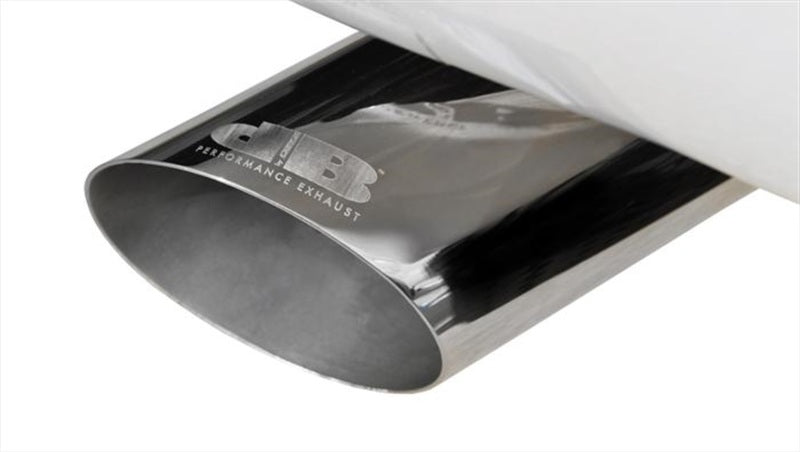Corsa 15-16 Ford F-150 EcoBoost Cat-Back Single Side Exit w/ 4.0in Polished Tip - Black Ops Auto Works