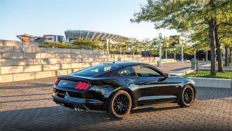 Corsa 15-16 Ford Mustang GT 5.0 3in Cat Back Exhaust Polish Quad Tips (Xtreme) - Black Ops Auto Works