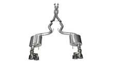 Load image into Gallery viewer, Corsa 15-16 Ford Mustang GT 5.0 3in Cat Back Exhaust Polish Quad Tips (Xtreme) - Black Ops Auto Works