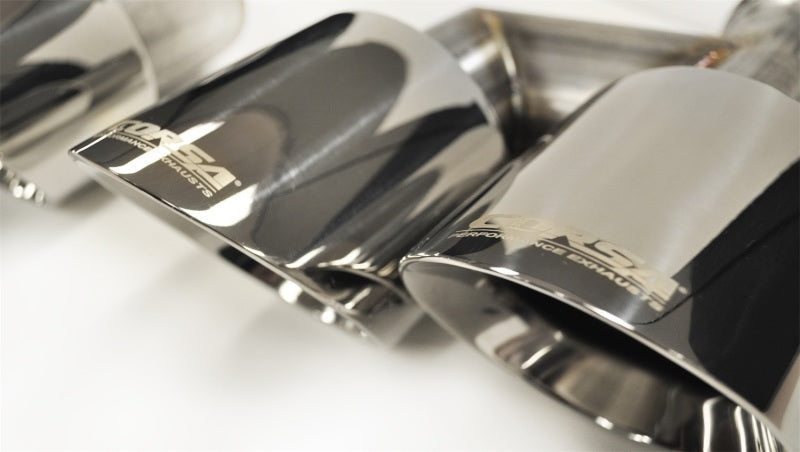 Corsa 15-16 Ford Mustang GT 5.0 Polish Quad Tips Kit - Black Ops Auto Works