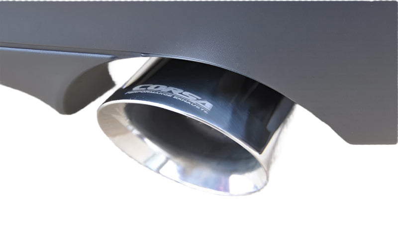 Corsa 15-16 Jeep Grand Cherokee Polished 2.5in Dual Rear Exit Cat-Back Exhaust - Black Ops Auto Works