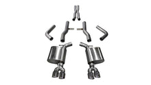 Load image into Gallery viewer, Corsa 15-17 Dodge Challenger Hellcat Dual Rear Exit Extreme Exhaust w/ 3.5in Polished Tips - Black Ops Auto Works