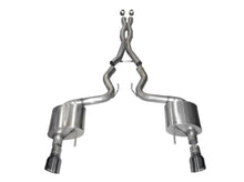 Load image into Gallery viewer, Corsa 15-17 Ford Mustang GT Coupe 5.0L 3in Sport Cat-Back Exhaust Dual Rear Exit w/ Gun Metal Tips - Black Ops Auto Works