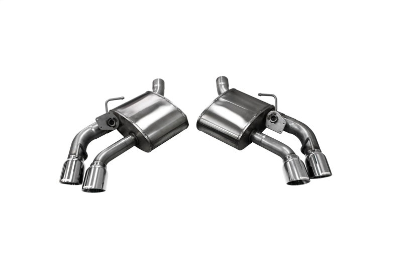 Corsa 16-20 Chevrolet Camaro SS/ZL1 6.2L V8 Polished Xtreme Axle-Back Exhaust (w/ Factory NPP Valve) - Black Ops Auto Works