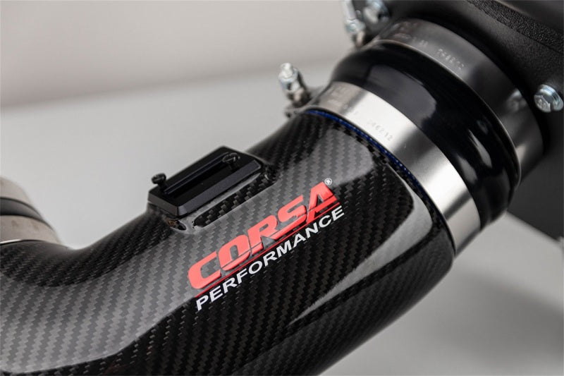 Corsa 17-21 Chevrolet Camaro ZL1 Carbon Fiber Air Intake w/ DryTech 3D No Oil Filtration - Black Ops Auto Works
