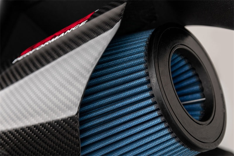Corsa 19-21 Dodge Challenger SRT/Hellcat/Redeye/Demon Carbon Fiber Air Intake w/ MaxFlow 5 Oil Filt. - Black Ops Auto Works