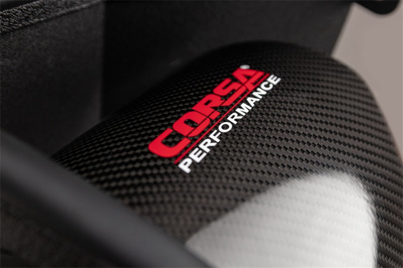 Corsa 19-21 Dodge Challenger SRT/Hellcat/Redeye/Demon Carbon Fiber Air Intake w/ MaxFlow 5 Oil Filt. - Black Ops Auto Works