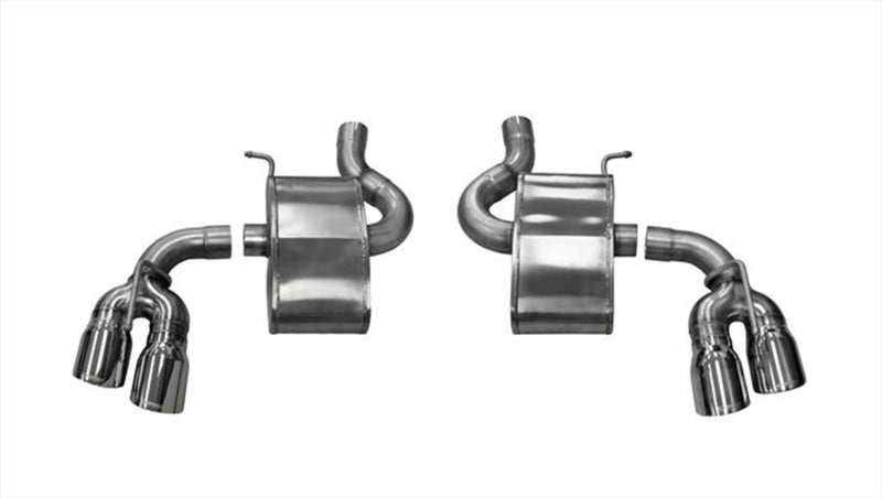 CORSA 14784 Xtreme Axle-Back 2016-2021 Camaro SS ZL1 Polished Tips