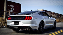 Load image into Gallery viewer, Corsa 2018+ Ford Mustang GT Fastback 5.0L 3in Cat-Back System Dual Rear Exit w/ 4in Polished Tips - Black Ops Auto Works