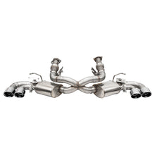 Load image into Gallery viewer, CORSA 21100 valved cat-back exhaust with polished tips for 2020-2026 Chevrolet Corvette C8