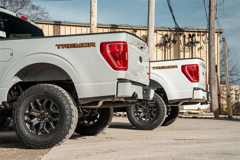 Corsa 2021-2023 Ford F-150 SuperCrew/5.5ft Bed 3.5L V6 Sport Cat-Back Dual Rear Exit-Black PVD - Black Ops Auto Works