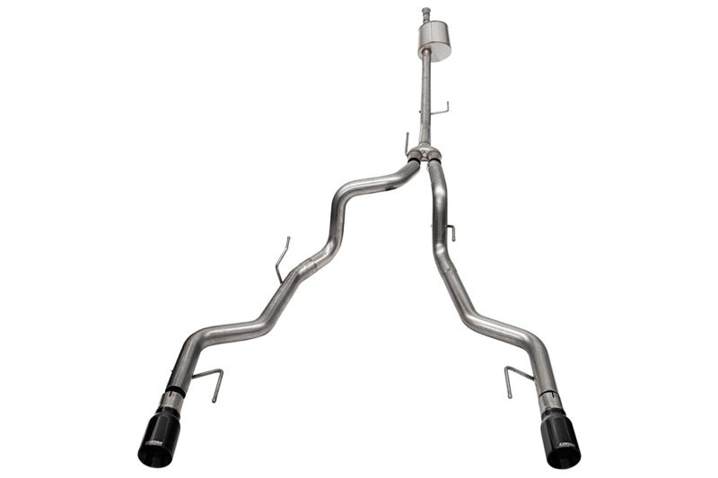 Corsa 2021-2023 Ford F-150 SuperCrew/5.5ft Bed 5.0L V8 Sport Cat-Back Dual Rear Exit-Black PVD - Black Ops Auto Works