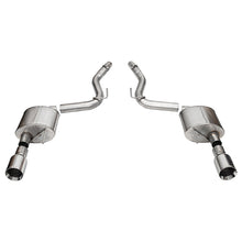 Load image into Gallery viewer, Corsa 2024 Ford Mustang GT Sport Axle-Back Dual Rear Exit with 4.5in Straight Cut Polished Tips - CORSA Performance 21253