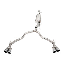 Load image into Gallery viewer, Corsa 21-22 Chevrolet Tahoe/GMC Yukon 4DR 6.2L 4WD Dual Rear 3/2.75in Sport Cat-Back DW 4in Pol Tips - CORSA Performance 2112