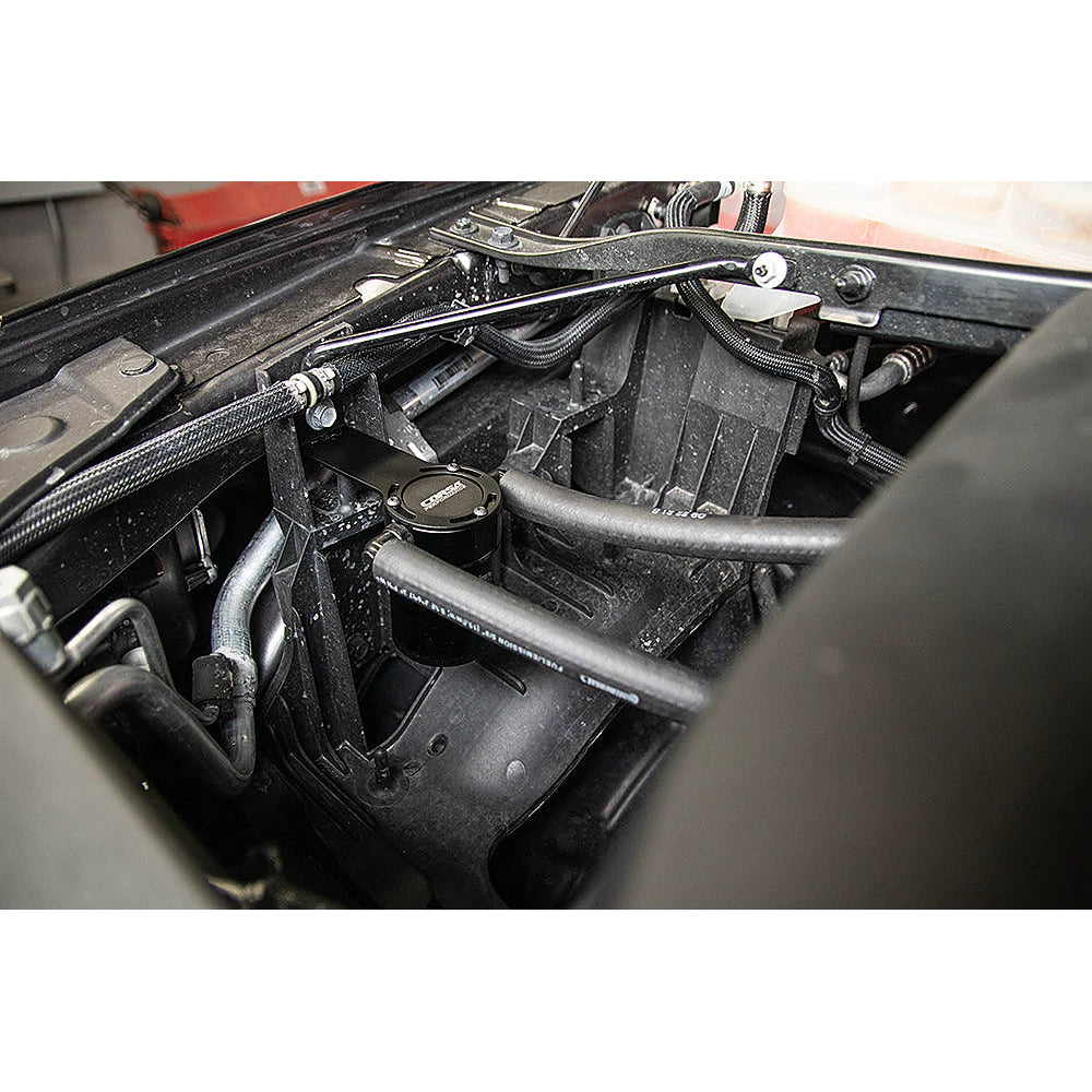 Corsa 21-24 Dodge Ram TRX Crew Cab Aluminum Oil Catch Can / CC0008 - CORSA Performance CC0008
