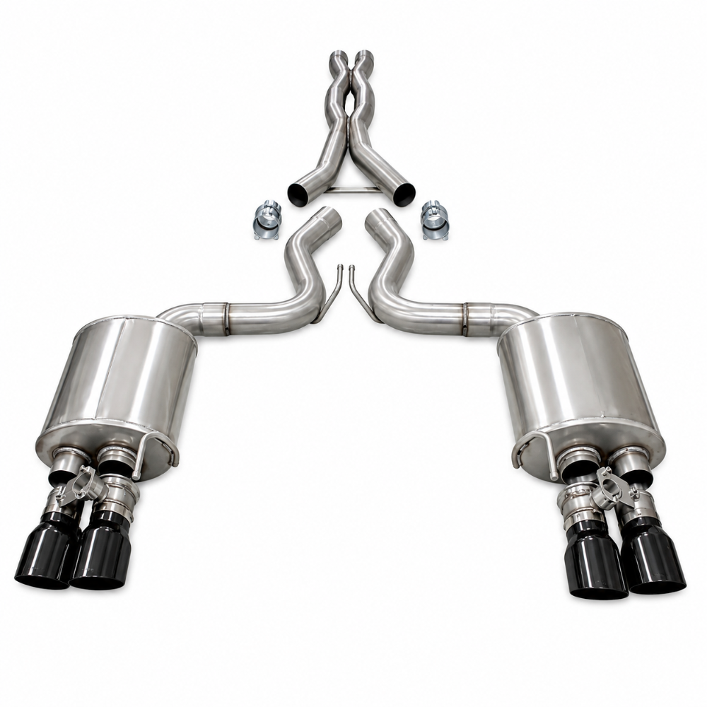 Corsa 21001BLK 3 inch cat-back exhaust for 2018-2023 Ford Mustang GT 5.0L Active Valve