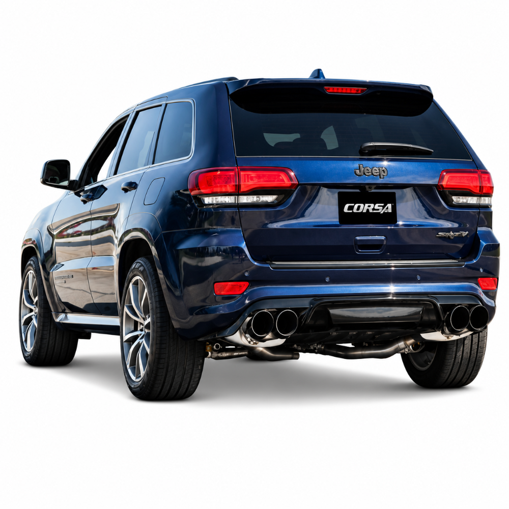 CORSA 21051BLK Sport Cat-Back 2018-2021 Jeep Trackhawk