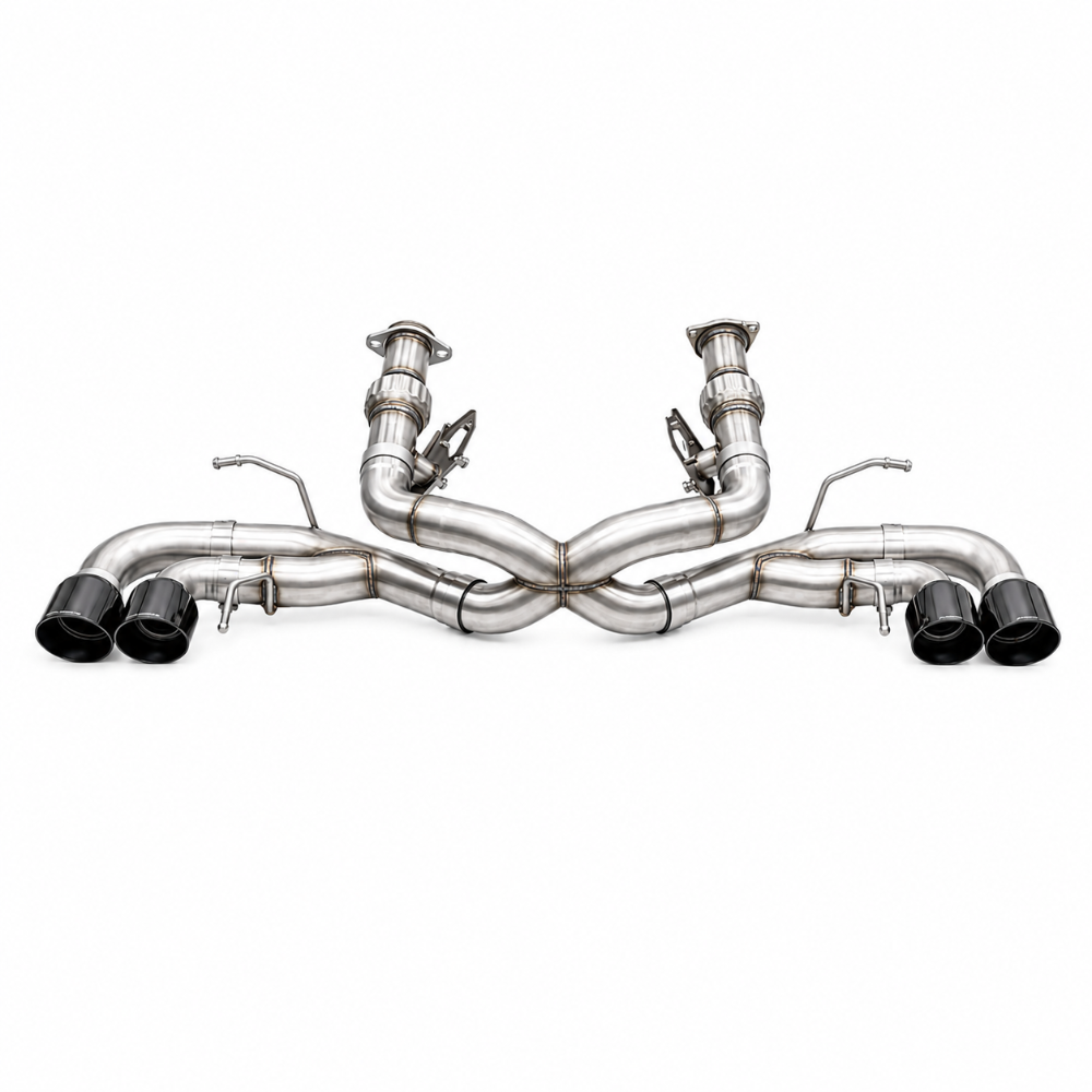 CORSA 21104BLK Xtreme Cat-Back Exhaust for 2020-2025 Chevrolet Corvette C8