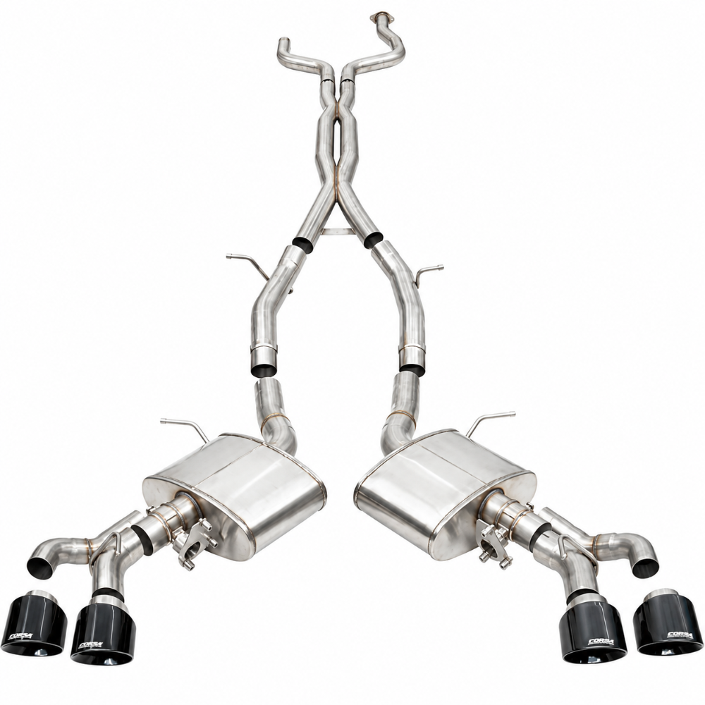 Corsa 21317BLK cat-back exhaust for 2022-2025 Cadillac CT4-V Blackwing