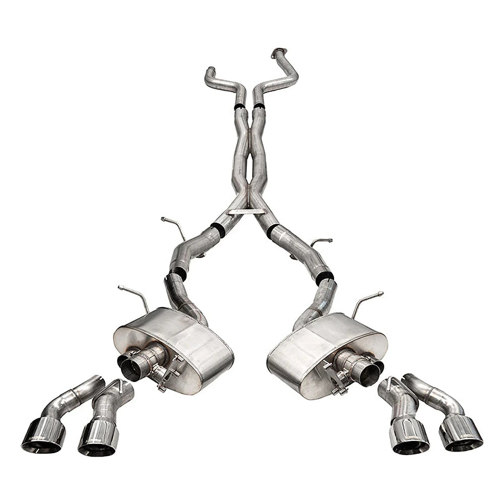 CORSA 21326 Xtreme valved 3-inch cat-back exhaust with polished twin tips for 2020-2026 Cadillac CT5-V