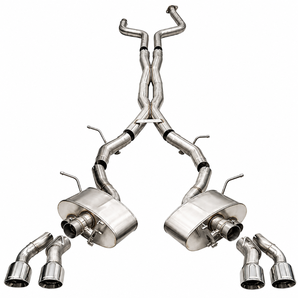 Corsa 21326CF Xtreme cat-back exhaust for 2020-2025 Cadillac CT5-V 3.0T with carbon fiber tips