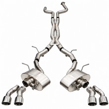 Load image into Gallery viewer, Corsa 21326CF Xtreme cat-back exhaust for 2020-2025 Cadillac CT5-V 3.0T with carbon fiber tips