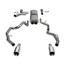 Load image into Gallery viewer, Corsa 25-26 RAM 1500 RHO Crew Cab 3.0L Turbo Cat-Back Dual Rear Exit w/ 5in Single Satin Pro Series - CORSA Performance 21389