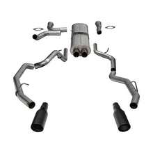 Load image into Gallery viewer, Corsa 25-26 RAM 1500 RHO Crew Cab 3.0L Turbo Cat-Back Dual Rear Exit w/ 5in Single Black Pro Series - CORSA Performance 21389