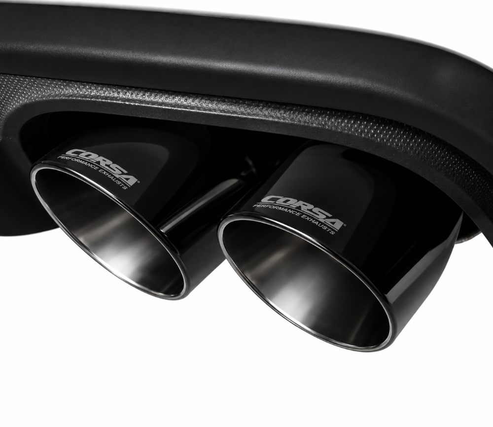 Corsa 3 inch 304 stainless steel Mustang GT exhaust system with RSC no-drone technology