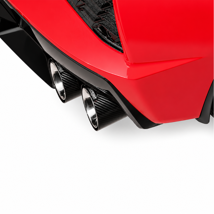 CORSA 3 inch NPP compatible cat-back exhaust system for 2020-2025 Chevrolet Corvette C8 Stingray