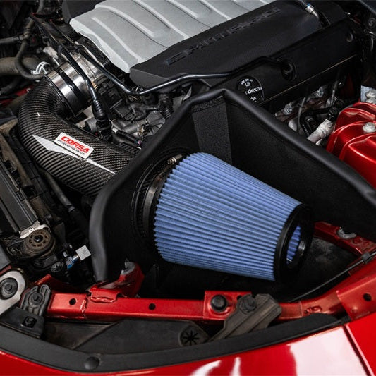 Corsa 44018 carbon fiber air intake with oiled filter for Chevy Camaro SS 6.2L LT1 V8
