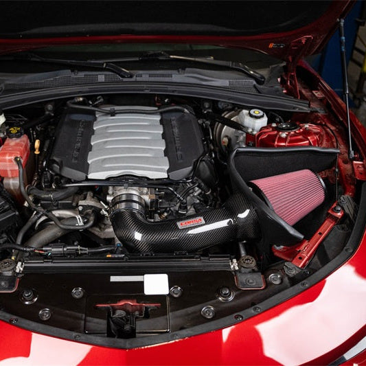 Corsa 44018D carbon fiber air intake with DryTech filter for Chevy Camaro SS 6.2L LT1 V8