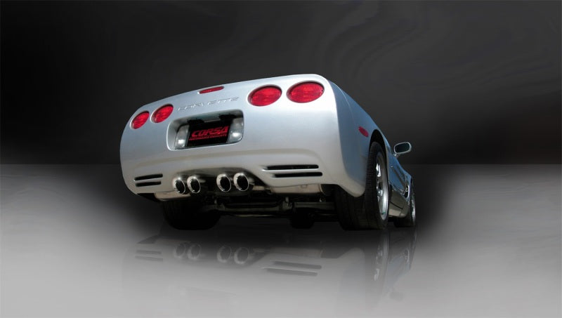 Corsa 97-04 Chevrolet Corvette C5 Z06 5.7L V8 XO Pipe Exhaust - Black Ops Auto Works