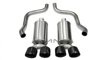 Load image into Gallery viewer, Corsa Black Xtreme Axle-Back Exhaust w/Dual Black 3.5in Tips 09-13 Chevrolet Corvette C6 6.2L V8 - Black Ops Auto Works
