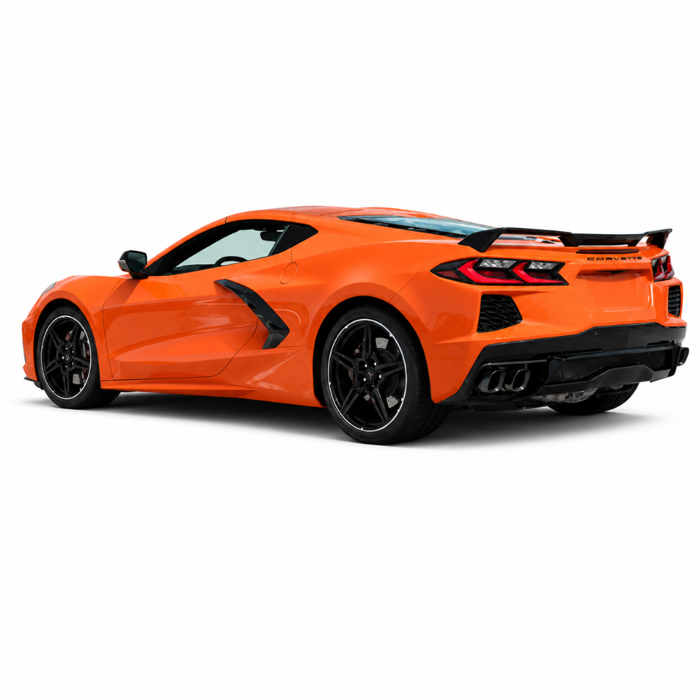 CORSA Corvette C8 3 inch cat-back exhaust with 4.5 inch black quad tips