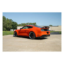 Load image into Gallery viewer, Mustang Shelby GT500 side-rear view with CORSA active-valve cat-back exhaust