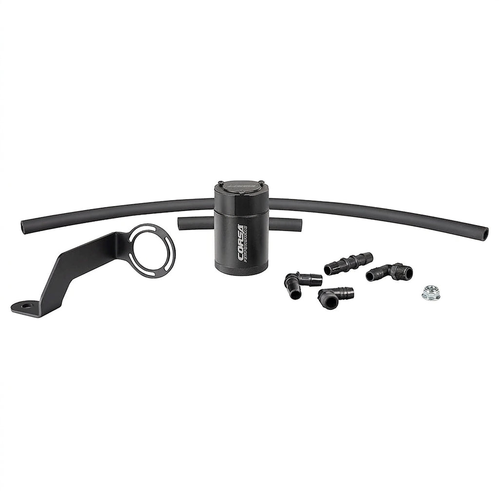 Corsa Performance Aluminum Oil Catch Can w/ Bracket - HEMI 6.4L - CORSA Performance CC0013