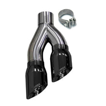 Load image into Gallery viewer, Corsa Universal Stainless Steel Exhaust Single Side Exit w/ 4in Black PVD Pro-Series Tip - CORSA Performance 14031BLK
