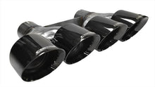 Load image into Gallery viewer, Corsa 15-15 Chevrolet Corvette 6.2L V8 Quad 45in Polished Black Pro-Series Tip Kit - CORSA Performance 14062BLK
